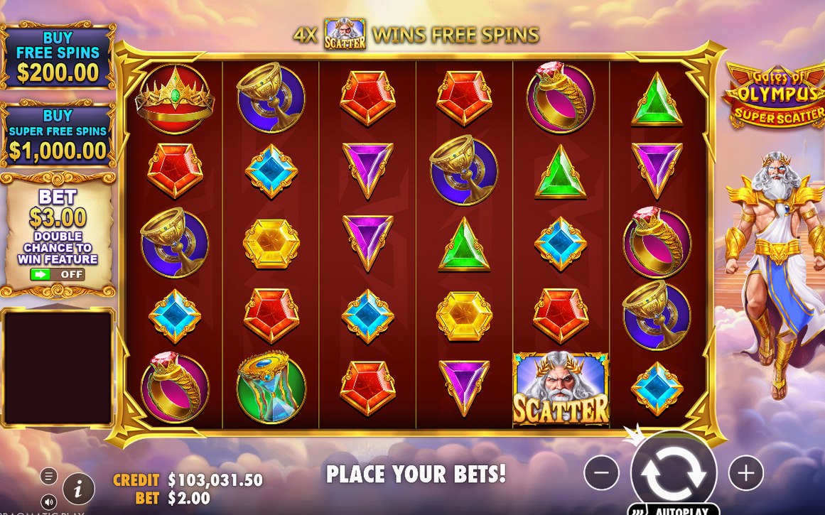 Gates of Olympus Super Scatter